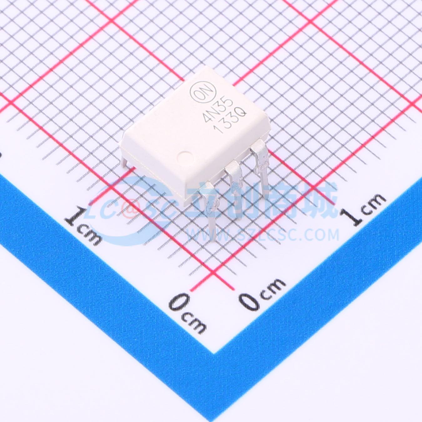 4N35M DIP-6 晶体管输出光耦 onsemi(安森美)全新原装 电子元器件