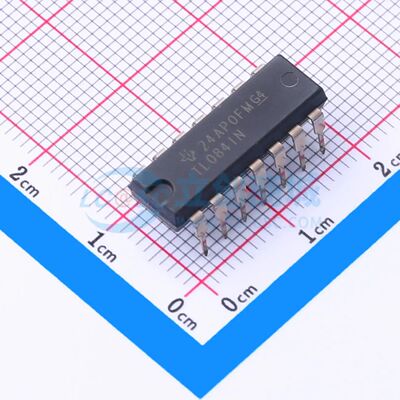 TL084IN PDIP-14 FET输入运放 TI全新正品原装 电子元件配单