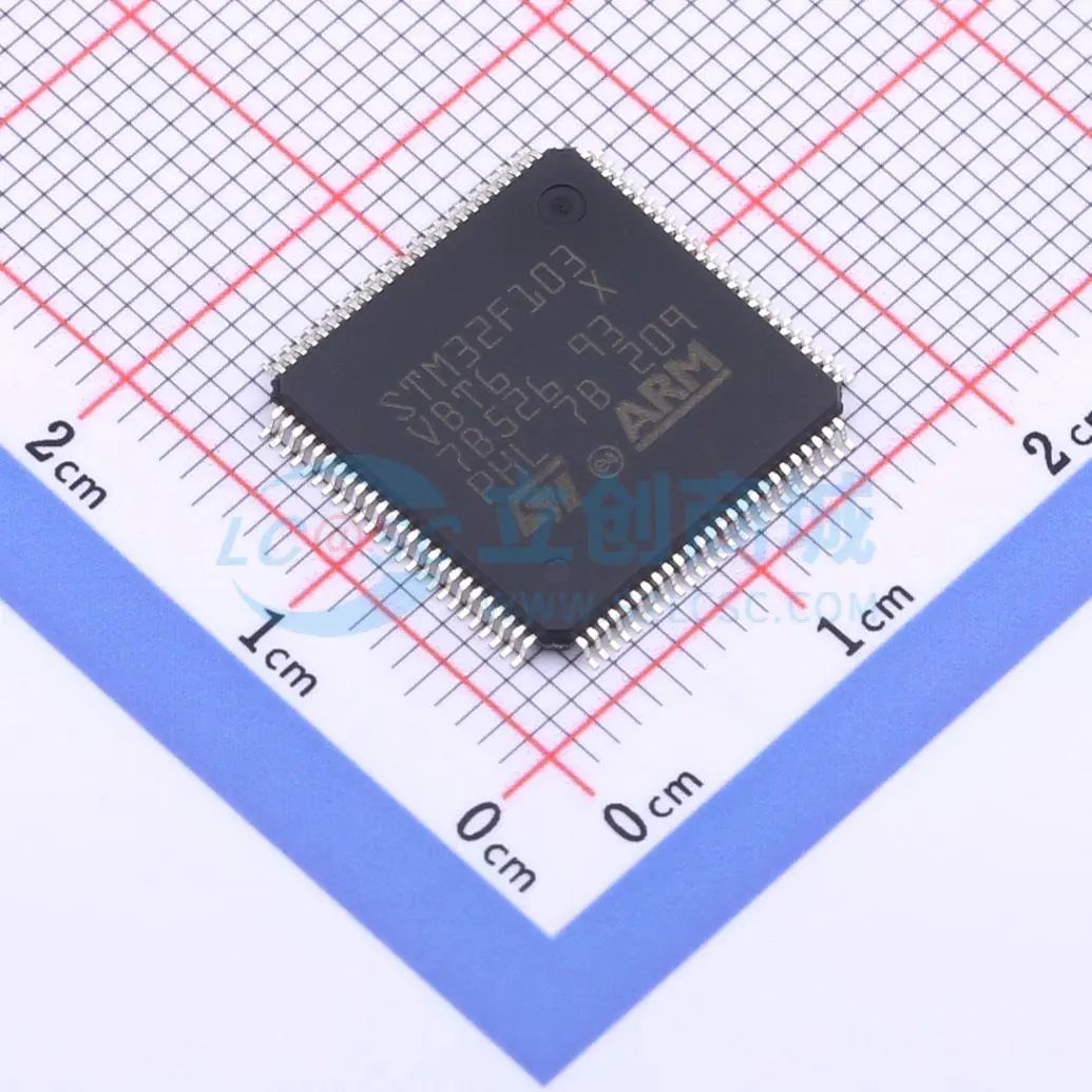 STM32F103VBT6TR LQFP-100(14x14) 单片机(MCU/MPU/SOC) ST(意法