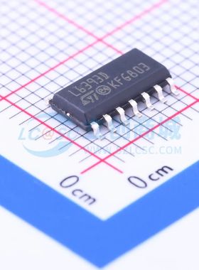 L6393D SO-14 栅极驱动芯片 ST(意法半导体)全新原装 电子元件配