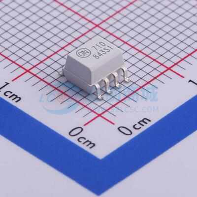 FOD0710 SOIC-8 逻辑输出光耦 onsemi(安森美)全新原装 电子元器