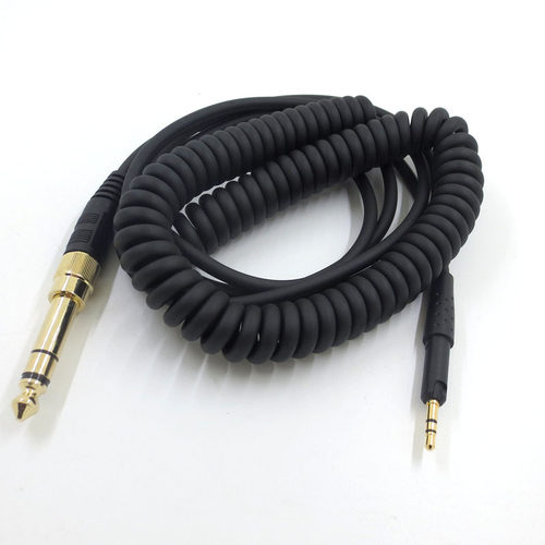 适用于森海HD598 HD6DJ HD7 HD8 HD595通用耳机线音频弹簧线