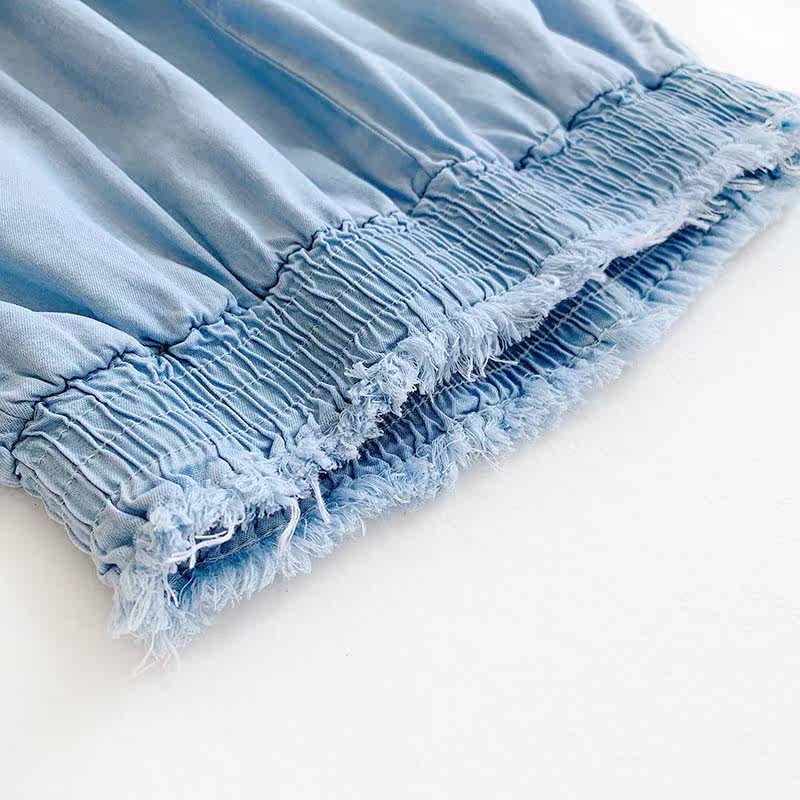 Ultra-thin summer wide-leg jeans for women loose wash cotton|msdalam kategori Butik wanita / wanita, seluar, seluar santai - dari Buy2taobao.com untuk memberikan perkhidmatan ejen Taobao profesional membeli