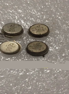 促销优惠 拆机 金封 LT1057MH/883 双运算放大器 配镀金座散热器