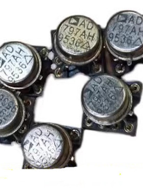 美国产AD797AH金封单运放 保质量 配对 拆机 送镀金座 升级NE5534