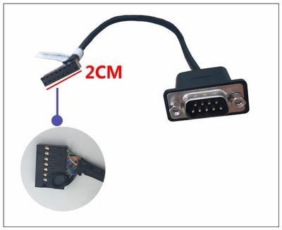 联想COM口线 15针转9针串口线 COM2转接线 FRU 42Y8008税控板用