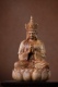 印度迈索尔老山檀香毗卢遮那佛摆件纯手工雕刻制像文玩木雕收藏品