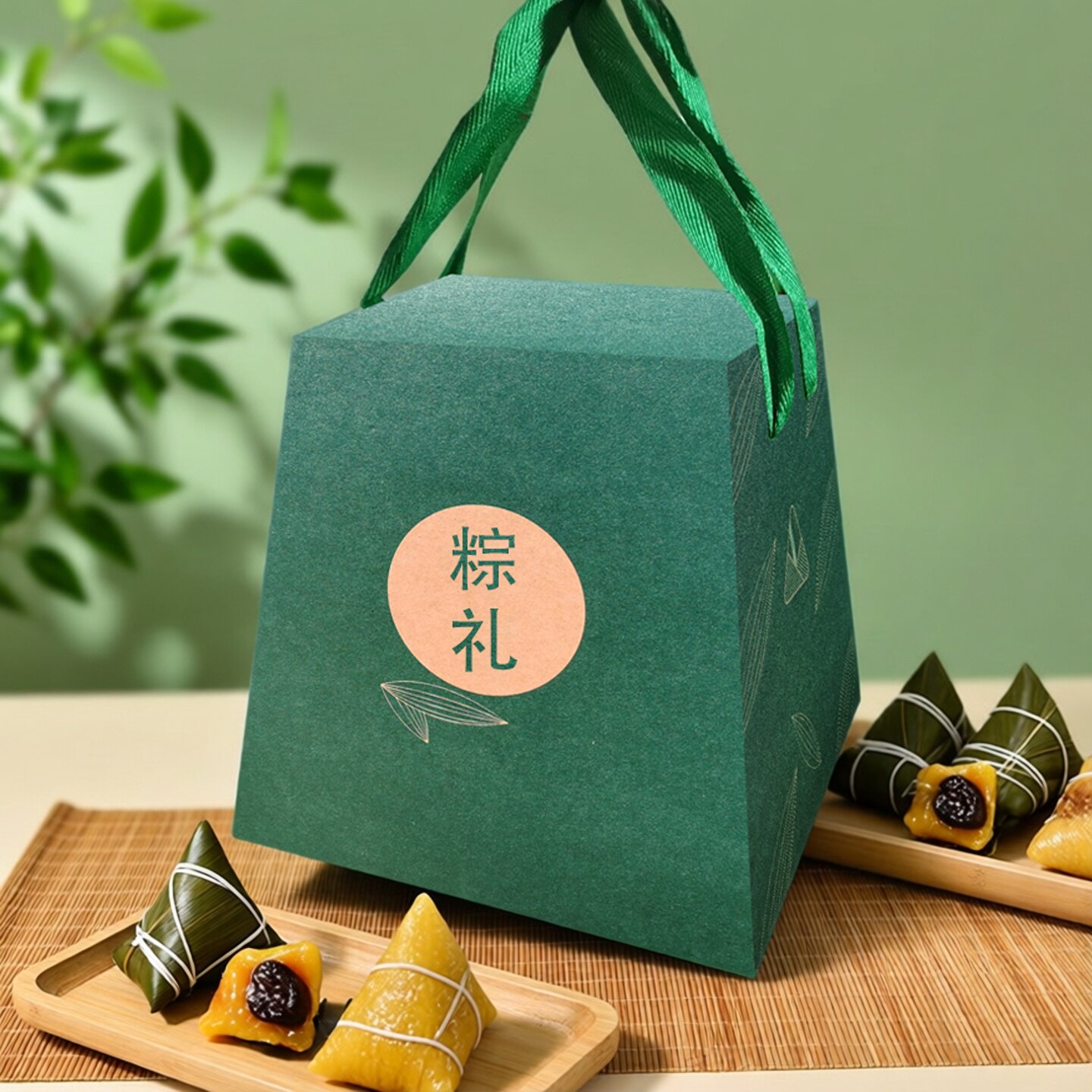 新款包邮端午节农家粽子礼品盒