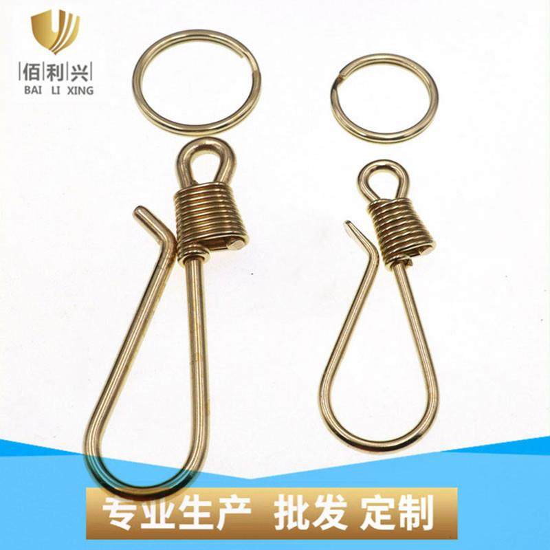 纯铜手工绕线钥匙扣美式复古黄铜钥匙圈阿美咔叽养牛皮扣腰带钩扣,饰品/流行首饰/时尚饰品新,其他DIY饰品配件,淘宝优惠券,粉丝福利购,淘宝优惠卷