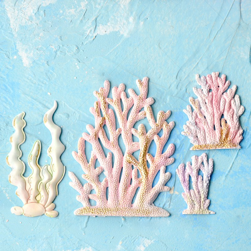 模具蛋糕饼干甜品台烘焙模具珊瑚