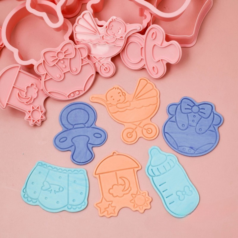 塑料切模婴儿宝宝饼干翻糖