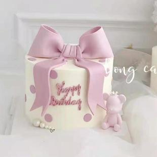 生日快乐happy birthday字母硅胶模具   翻糖蛋糕饼干模具