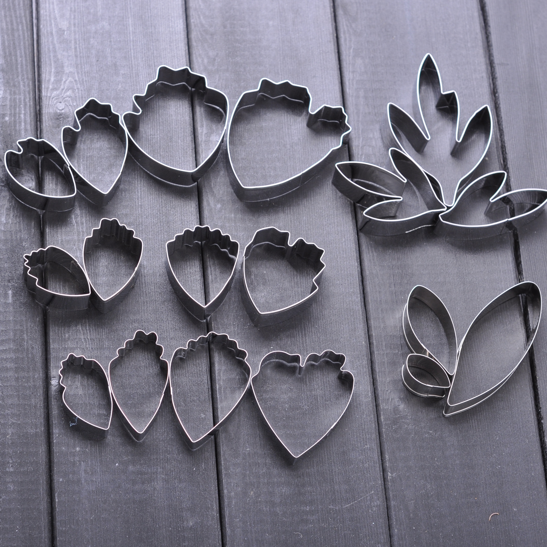 牡丹花叶子不锈钢切模