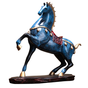 马摆件新年马到成功家居装饰品办公室桌面老板办公桌开业礼物礼品