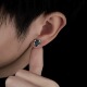晶簇莫比乌斯无耳洞耳夹男高级感轻奢痞帅精致磁吸耳钉男士 耳饰女