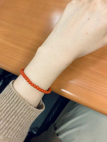 一抹珠宝保山南红柿子手链