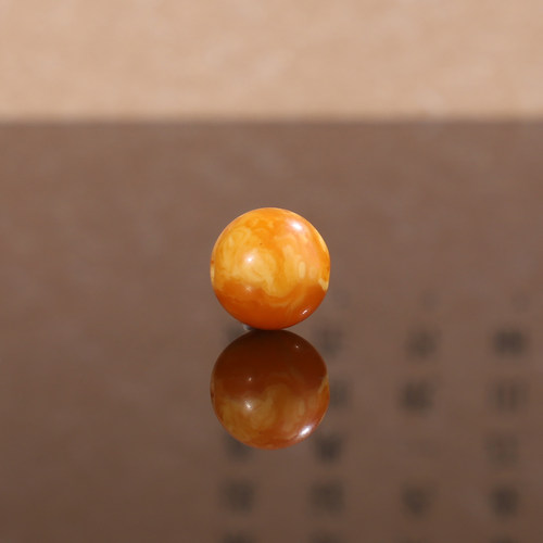 天然蜜蜡俄料妖花老蜜蜡9.2mm LLY189散珠单珠diy配件 一物一拍