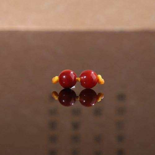 正品瓦西南红散珠5.3mm 460号牛血红圆珠对珠diy配件配饰