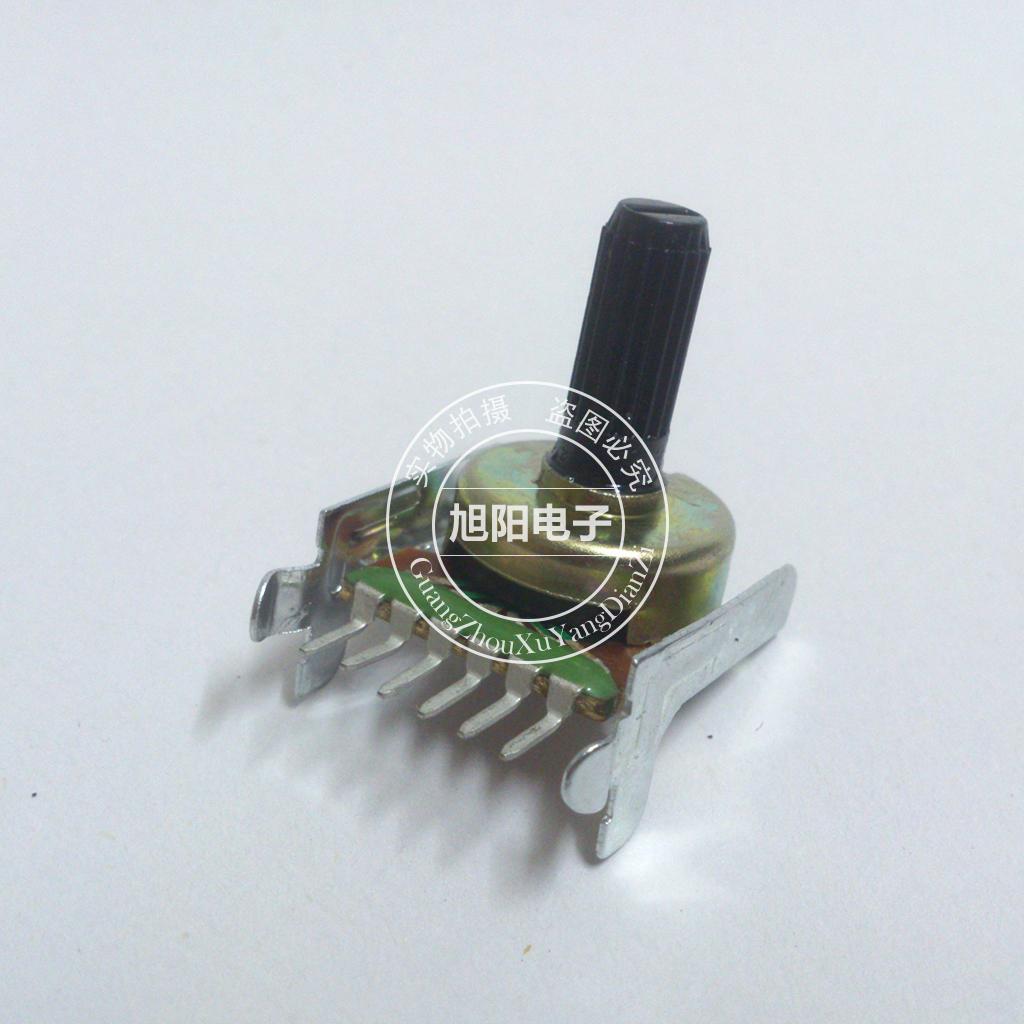 漫步者r201t单排花柄音量电位器