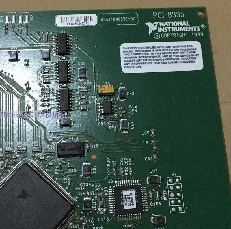 미국 NI PCI-8335 MXI-3 통신 카드 PCI 인터페이스 제어 장비 실제 사진 재고 있음