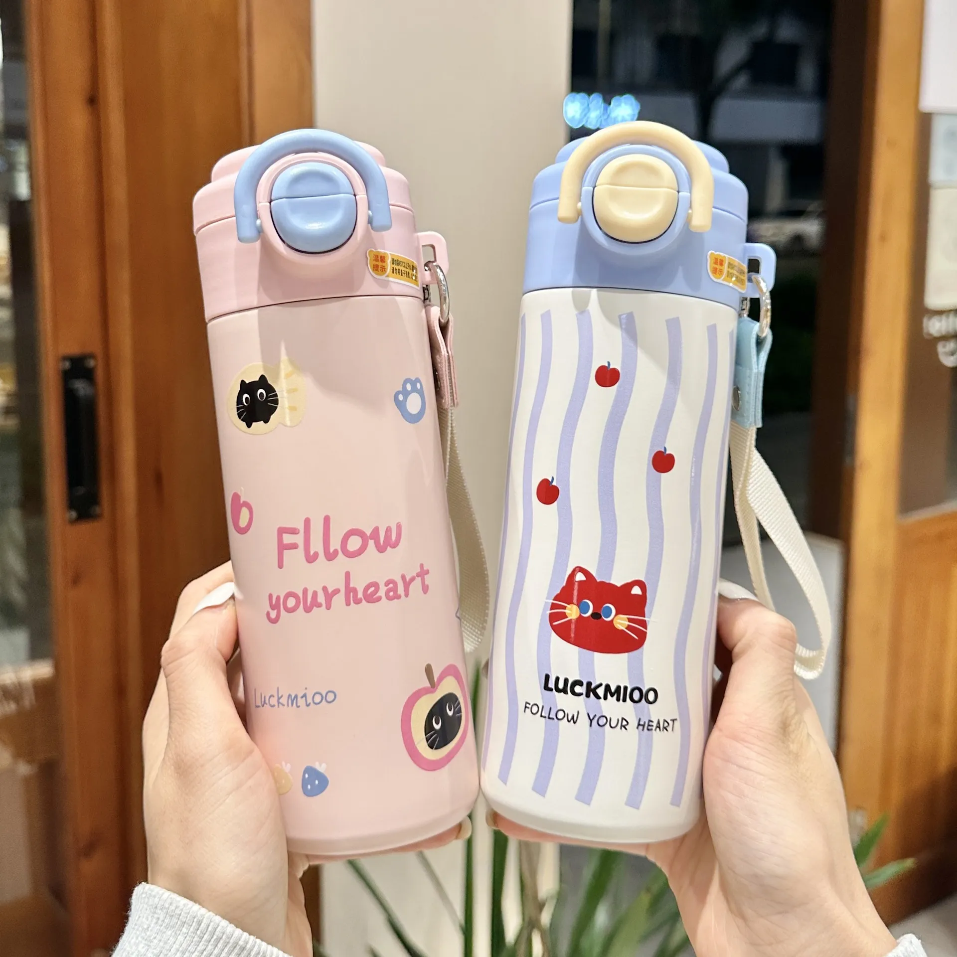 学生简约保温杯2025新品