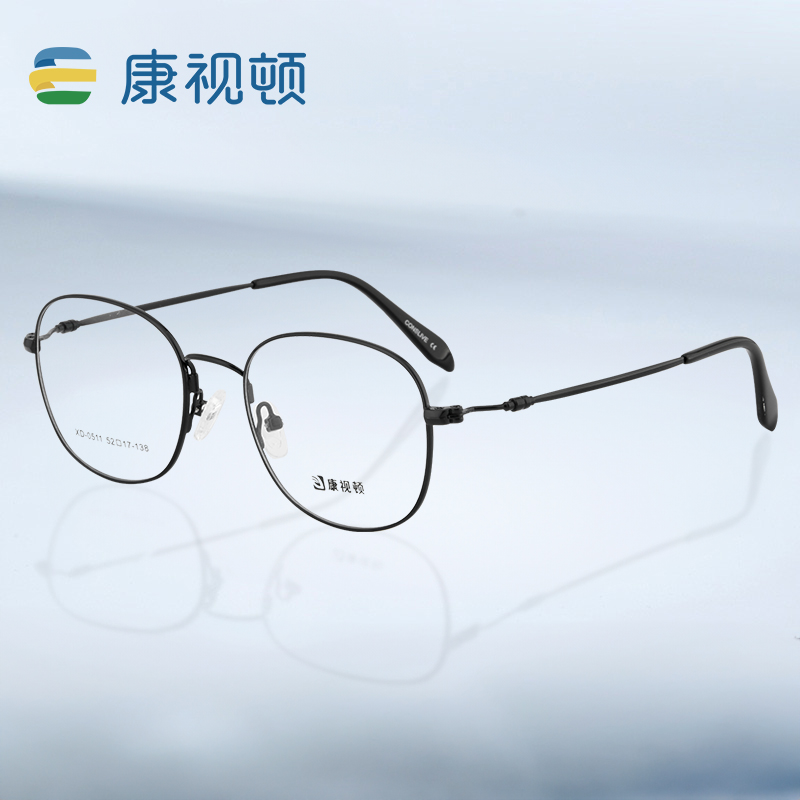 复古风圆框防蓝光成品护目镜