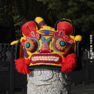 庆阳兰芳香包复古虎头帽原创国潮中国风纯手工个性百搭及材料包