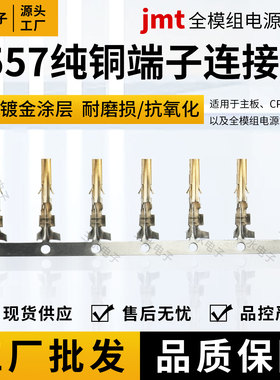 台湾JMT捷仕美全模组电源10p18p8p6p主板24p公壳用母插针镀金端子