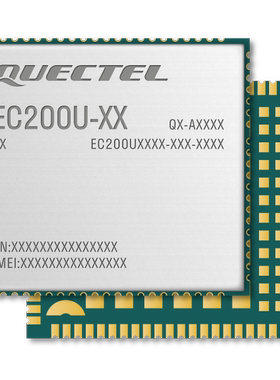 移远4g模块 EC200U  4G全网通Cat1模块 展锐平台 支持蓝牙gps功能