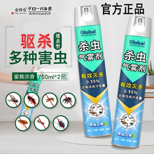 【超大瓶】杀虫剂出租屋杀虫喷雾灭蚊苍蝇家用室内非无毒蟑螂药