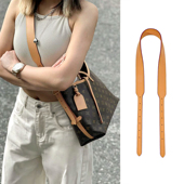 适用lv carryall肩带替换植鞣革包带购物袋改造斜跨内胆包配件