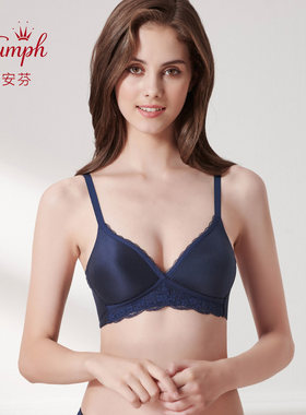 黛安芬悠柔大胸内衣女光面无钢圈