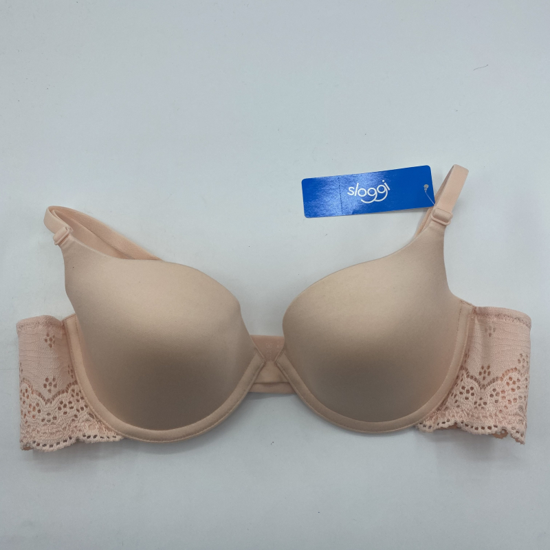 sloggi蕾丝钩花聚拢上薄下厚文胸