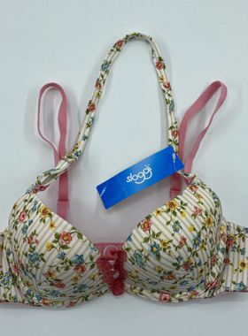 Sloggi可挂脖集中聚拢文胸 上薄下厚内衣16-6591