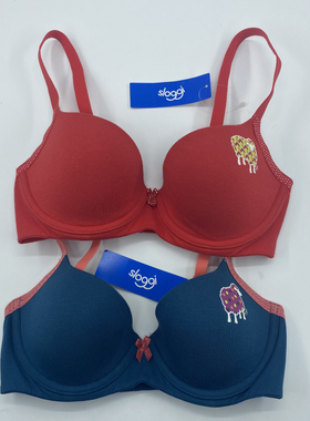 Sloggi正品内衣 3/4舒适聚拢文胸内衣16-7060