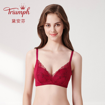 黛安芬风格节庆性感内衣夏季薄款