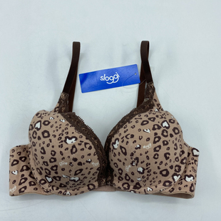 Sloggi豹纹文胸内衣上薄下厚性感bra16 6673
