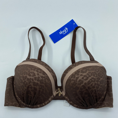 sloggi肩带蕾丝聚拢文胸