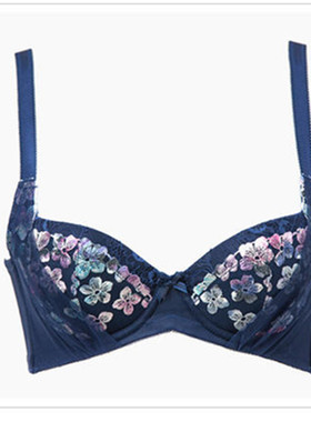 黛安芬专柜正品可插片刺绣聚拢舒适调整型文胸16-8302