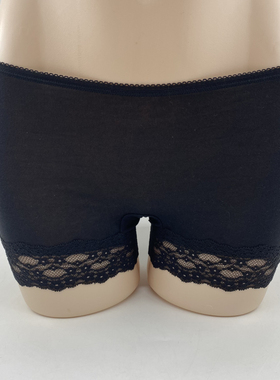 Sloggi棉质安全防走光女舒适透气中腰平角裤76-1142