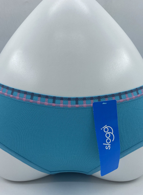 Sloggi棉舒适透气中腰平角内裤87-1714