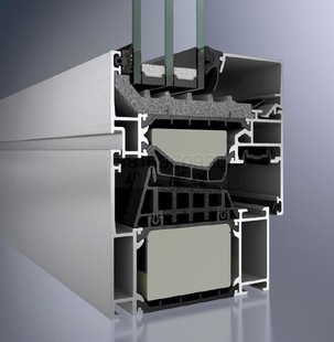 节能被动窗认证 高档别墅 德国旭格AWS90.SI 超节能内开内倒窗