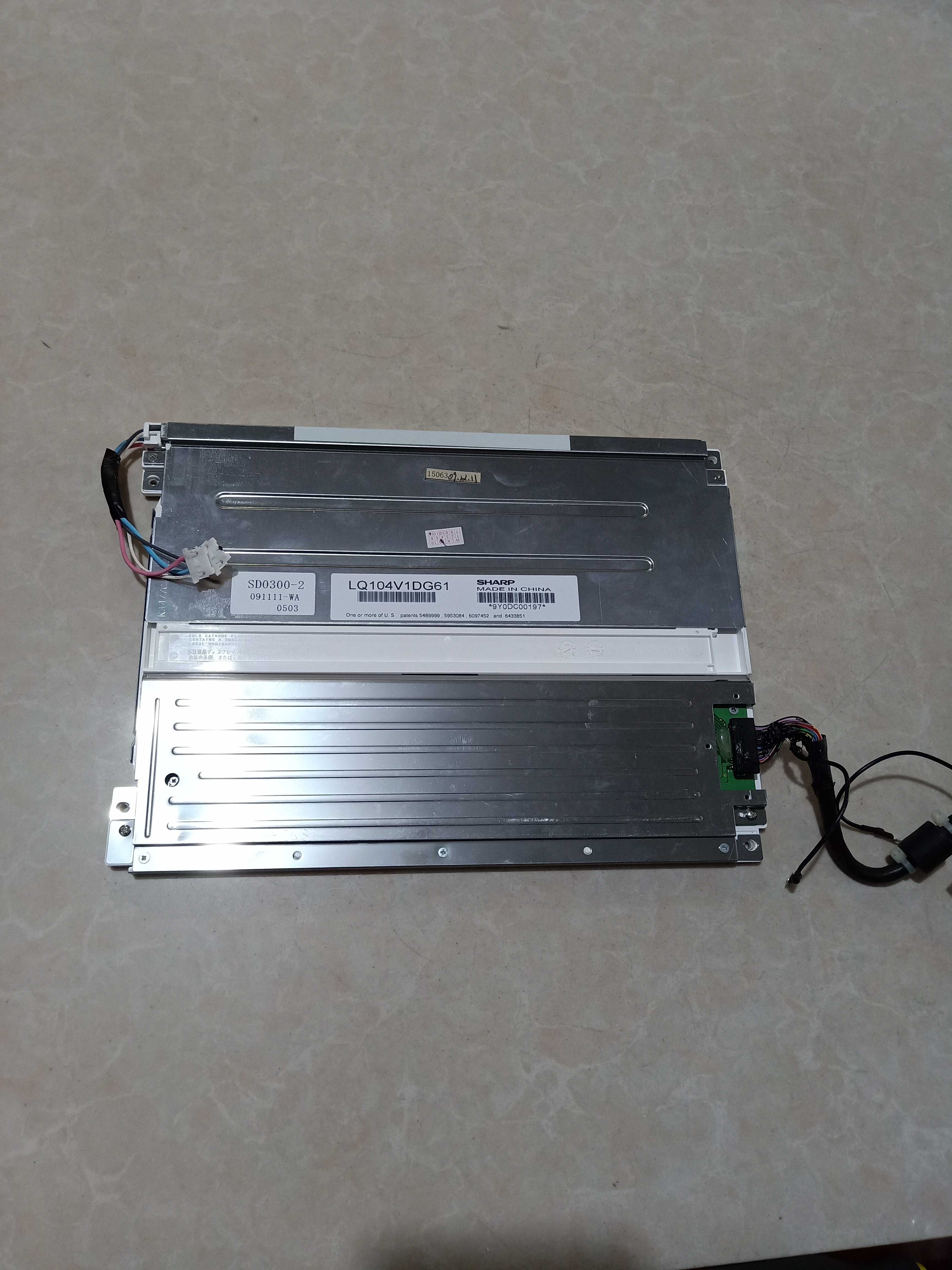 夏普10.4英寸LQ104V1DG61 原装正品拆机件实图 二手工控