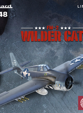 铸造模型 牛魔王拼装飞机 11175 FM-2 Wildcat 野猫 限定版 1/48