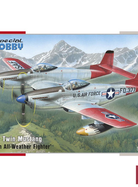 铸造模型 Special Hobby SH72203 F-82H 双野马 战斗机 1/72