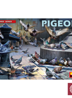 铸造模型 MiniArt 1/35 场景模型 白鸽 38036