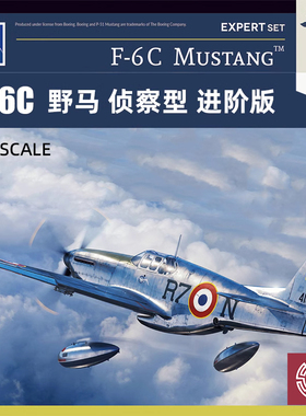 铸造模型 Arma拼装飞机 70040 F-6C 野马 侦查型 进阶版 1/72