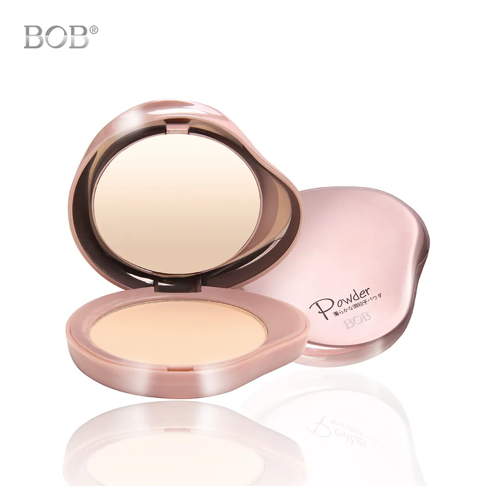 BOB心惑清透清颜无瑕粉饼遮盖瑕疵自然干粉提亮 肤色保湿