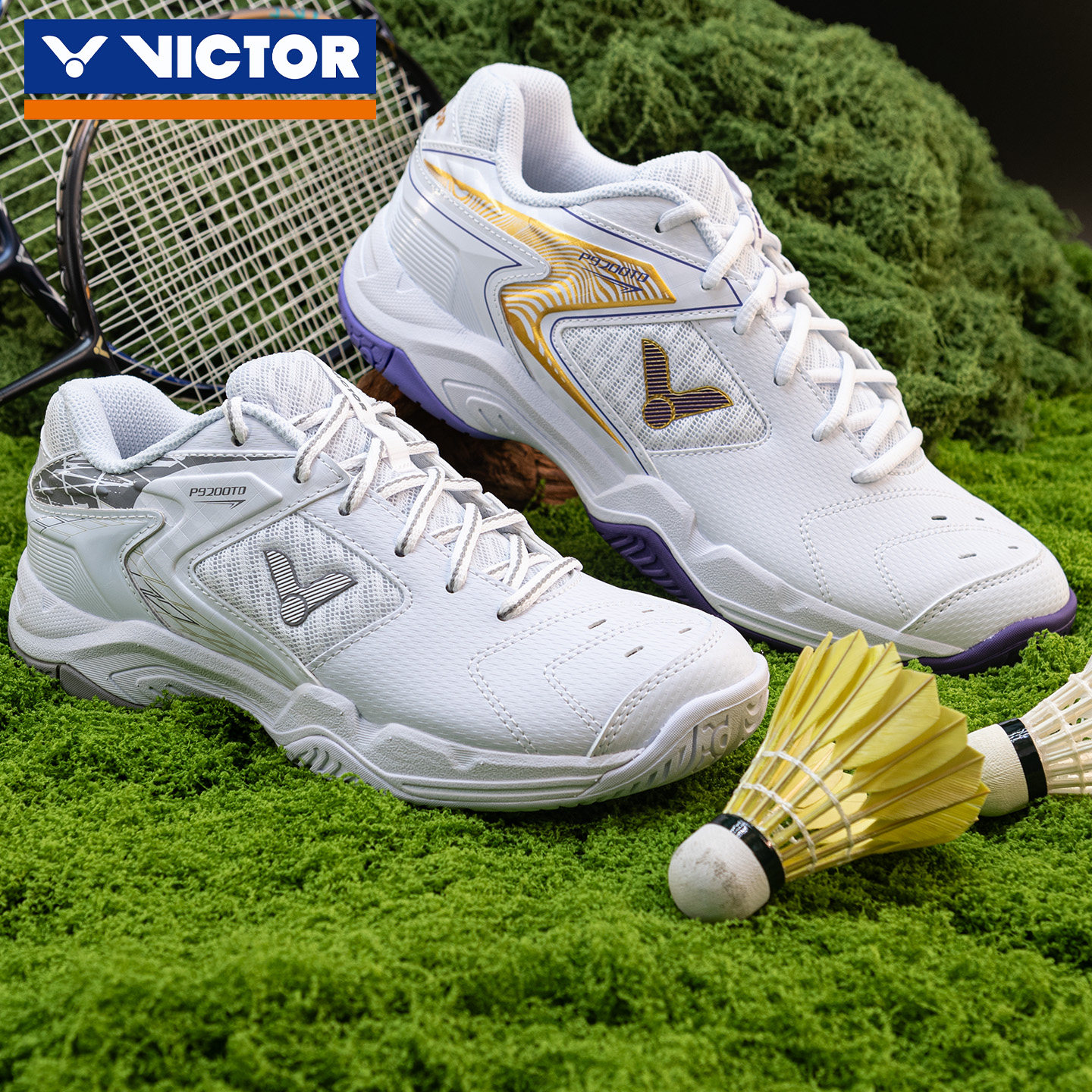 Victor 胜利P9200TD羽毛球鞋男女款专业减震运动鞋防滑全能