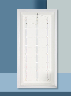 平板灯300x600石膏板吊顶led厨房集成铝扣卫生间嵌入式120x60x60